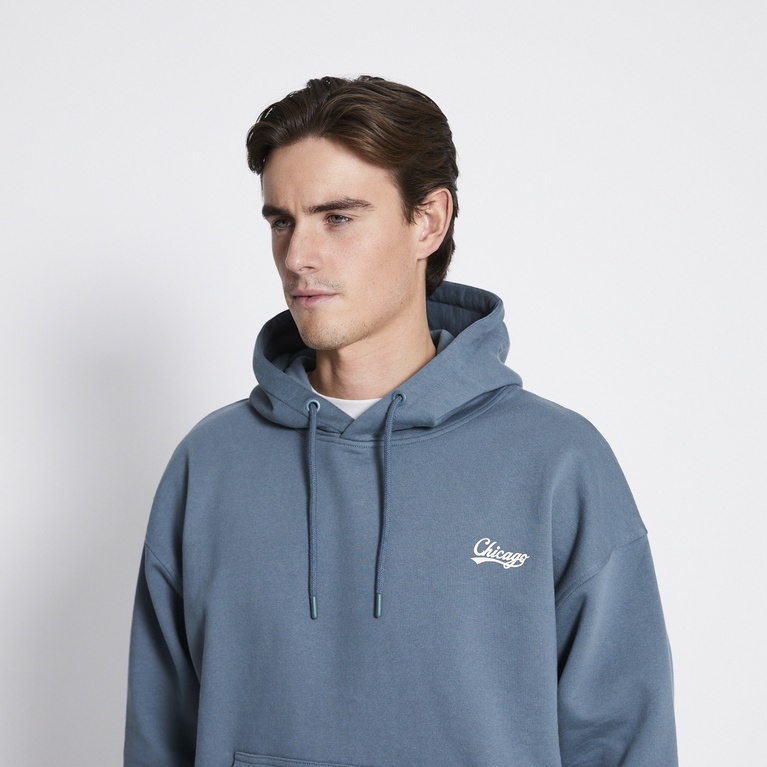 Printed hoodie "East 2.0" Green